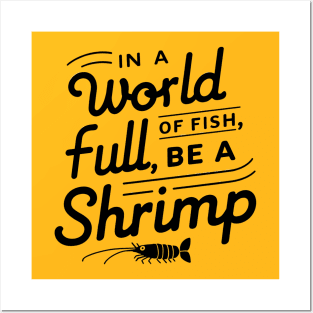 Shrimp Posters and Art